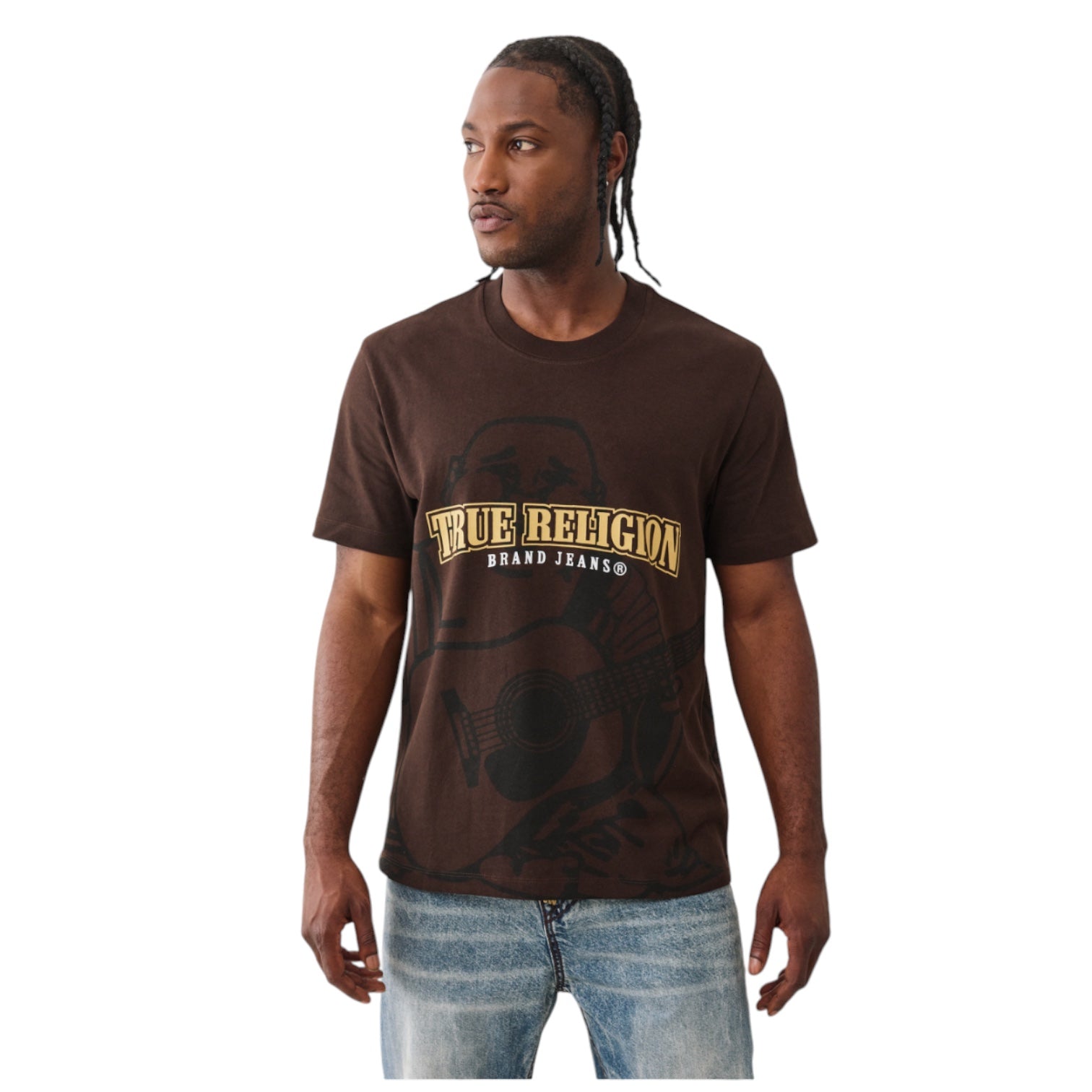 TRUE RELIGION: Buddha Shadow SS Tee 109643